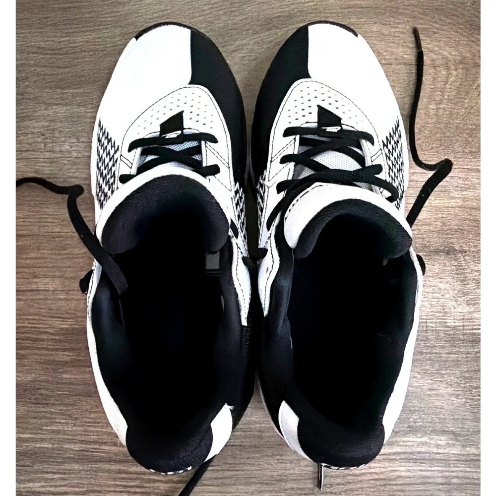 Nike Air Zoom GT‎ Cut Academy Basketball Shoes White Black Mens 7.5 Sneakers